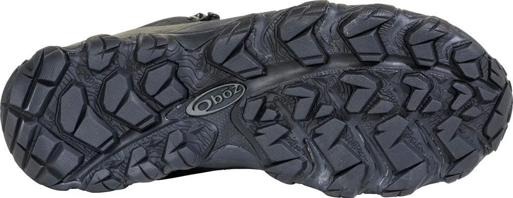 Oboz Men's Bridger Mid Waterproof - Black Sea