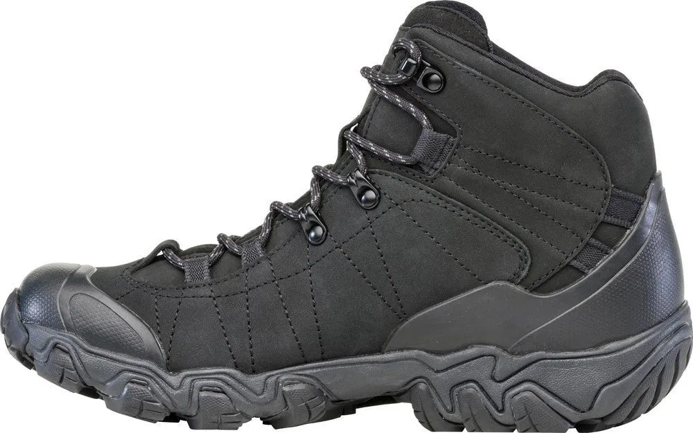 Oboz Men's Bridger Mid Waterproof - Black Sea