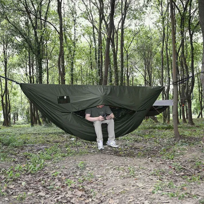 Onewind Zippered Windsock Winter Cover  - Green