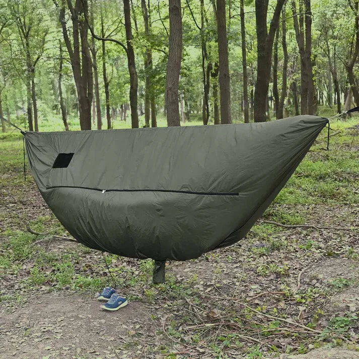 Onewind Zippered Windsock Winter Cover  - Green