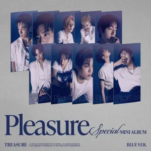 [Online Lucky Draw Event] (JUNKYU) TREASURE - SPECIAL MINI ALBUM [PLEASURE] [BLUE VER.] **NON-REFUNDABLE**