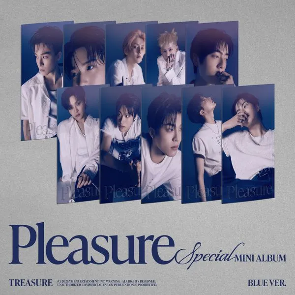 [Online Lucky Draw Event] (JUNKYU) TREASURE - SPECIAL MINI ALBUM [PLEASURE] [BLUE VER.] **NON-REFUNDABLE**