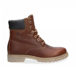 Panama Jack Panama 03 B44 Cuero Bark Waterproof 6 Eyelet Ankle Boot Made In Spain