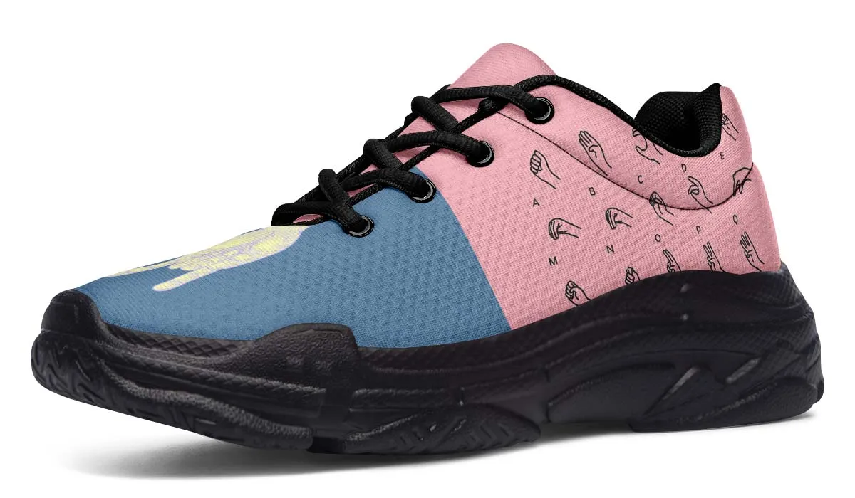 Pastel ASL Chunky Sneakers