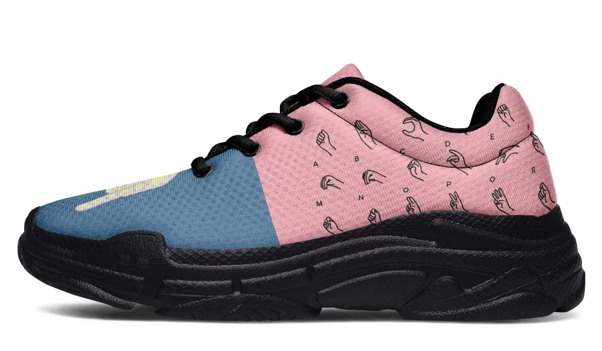 Pastel ASL Chunky Sneakers