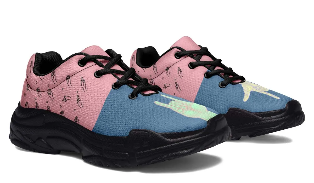 Pastel ASL Chunky Sneakers