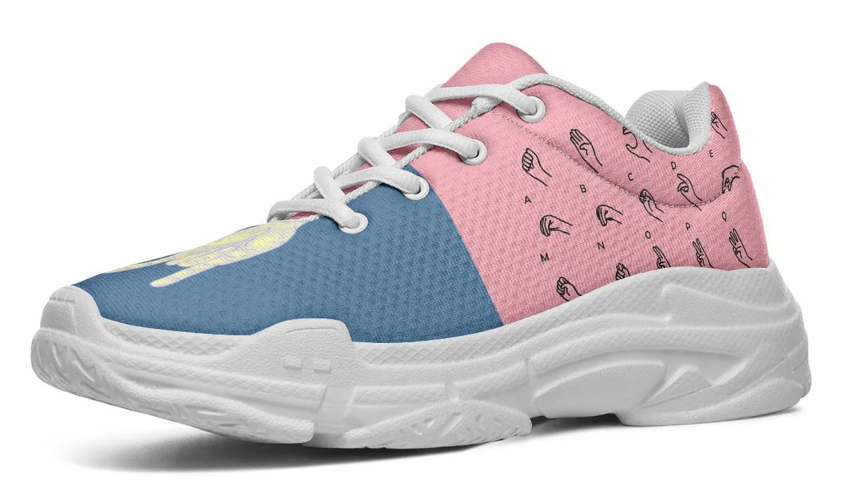 Pastel ASL Chunky Sneakers