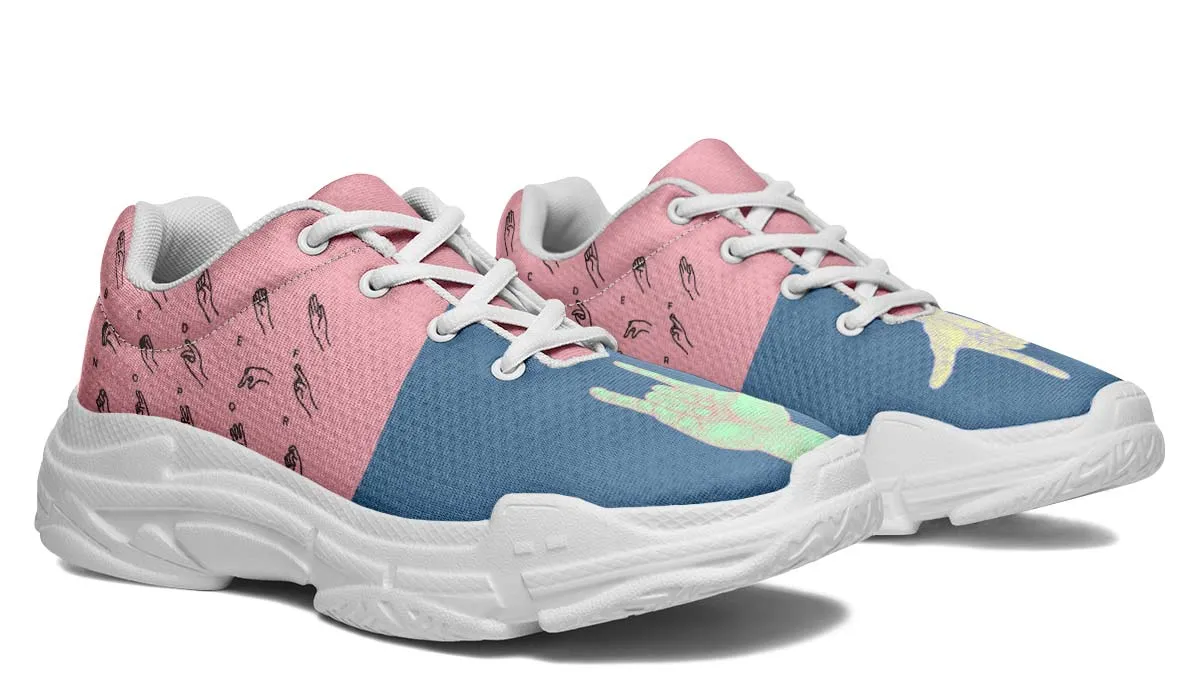Pastel ASL Chunky Sneakers