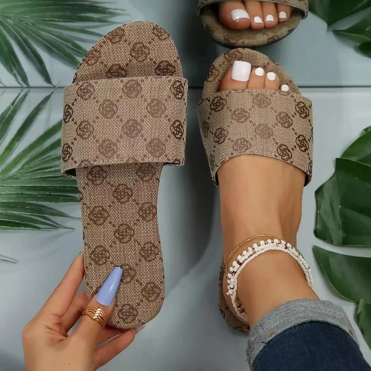 Peep Toe Sandal
