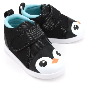 Penguin Squeaky Toddler Shoes | Sparkly Black Version 2.0 2025