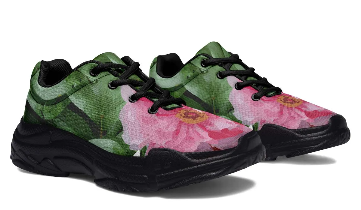Peony Garden Chunky Sneakers