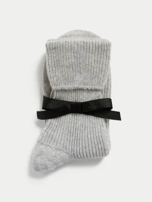 Pure cashmere socks