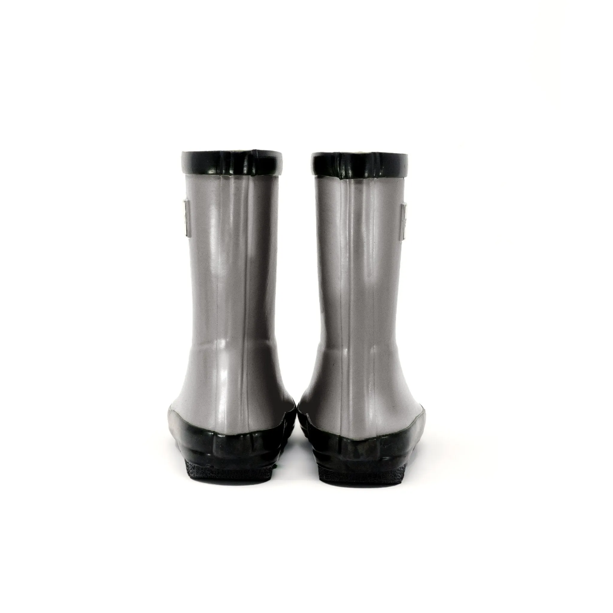 Rain Boots - Metallic - Silver