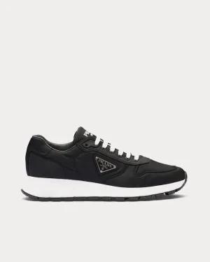 Re-Nylon Black Low Top Sneakers