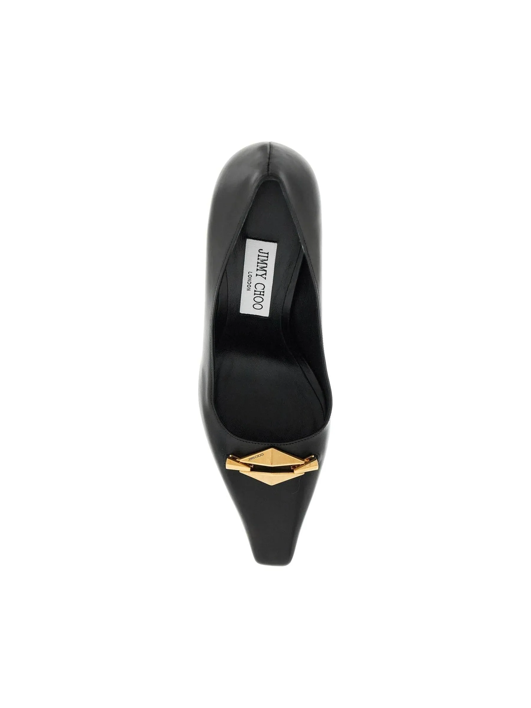 Ryker Diamond Leather Slingback Pumps