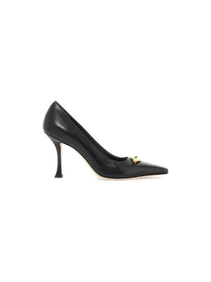 Ryker Diamond Leather Slingback Pumps