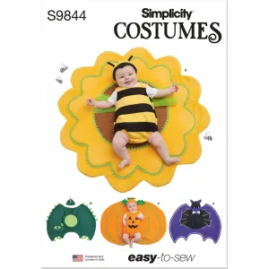 Simplicity Sewing Pattern S9844 Babies' Costumes