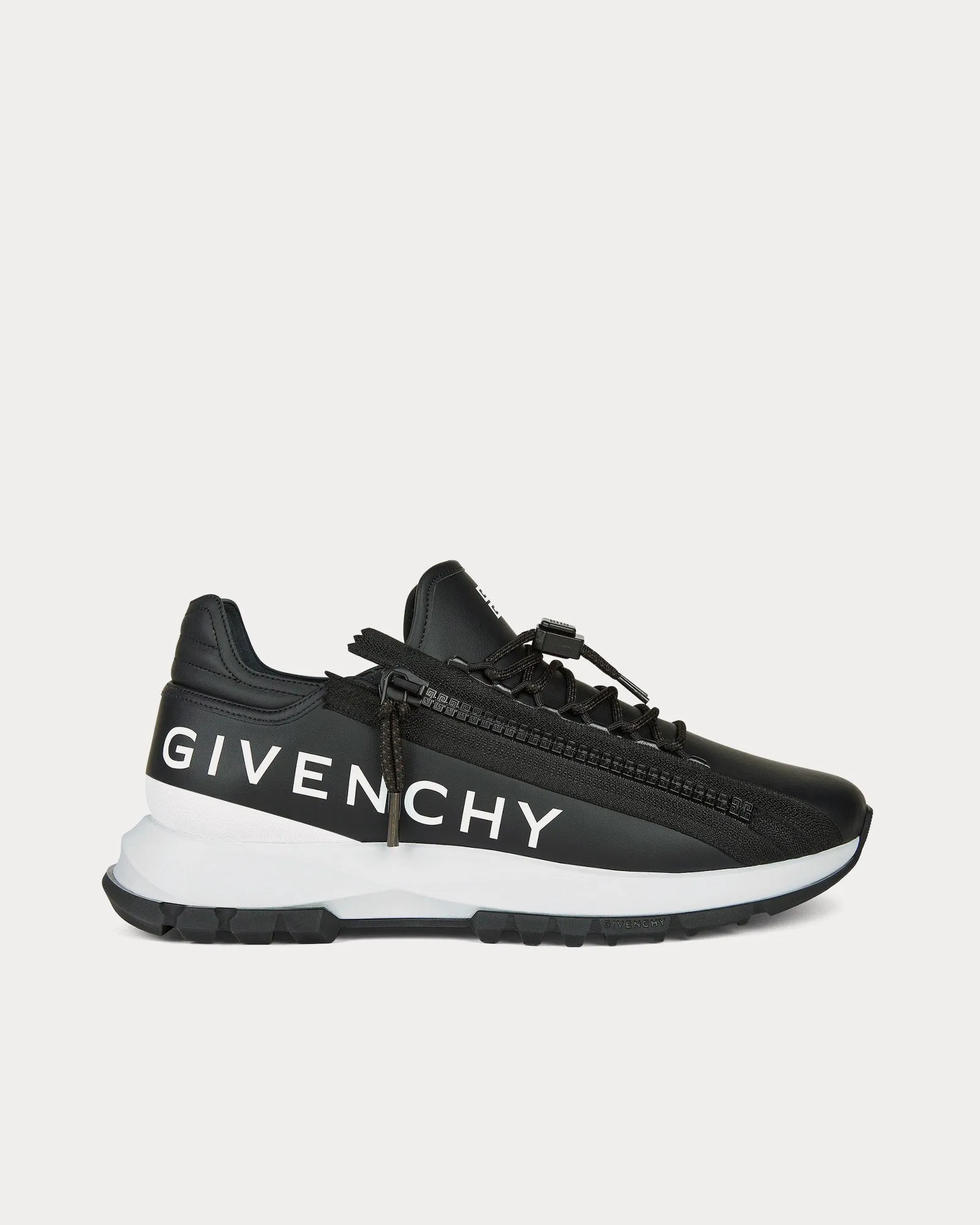 Spectre Runner Leather With Zip Black Low Top Sneakers