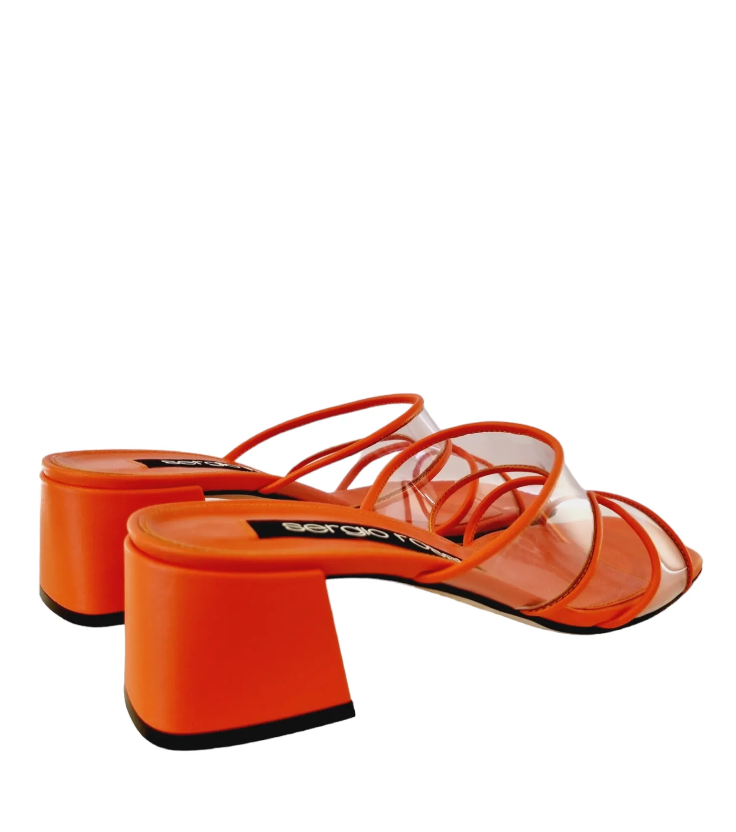 Sr Lunettes Orange Mule