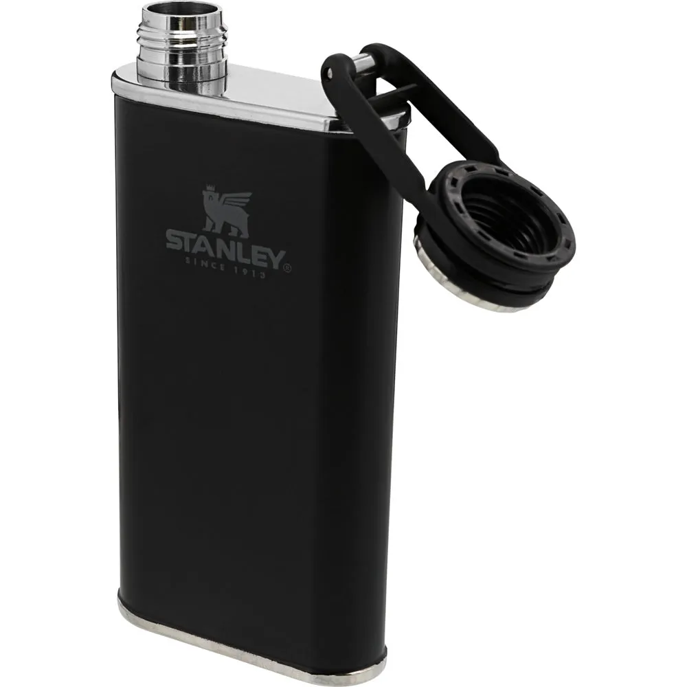 STANLEY EASY FILL WIDE MOUTH FLASK BLACK