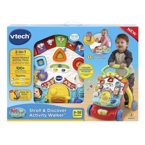 Vtech Sit to Stand Stroll & Discover Activity Walker ( 9-36m)