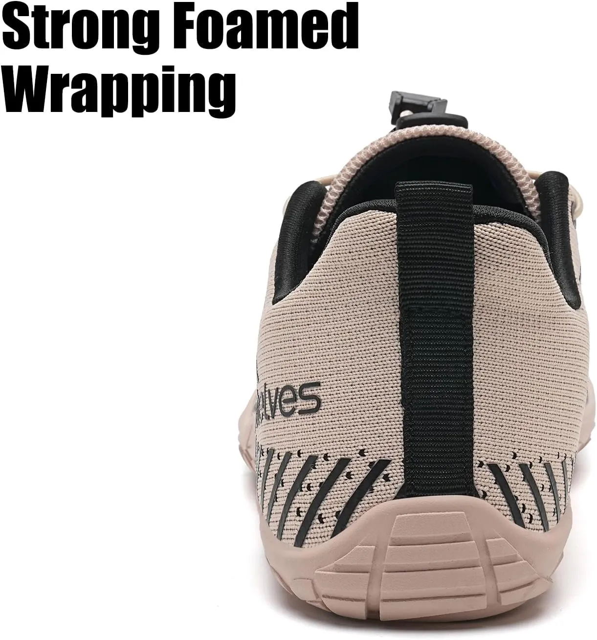 WateLves Barefoot Water Shoes Women Men Anti Slip Wide Toe Breathable Walking Shoes Minimalist Zero Drop Sneakers for Beach Travel Hiking