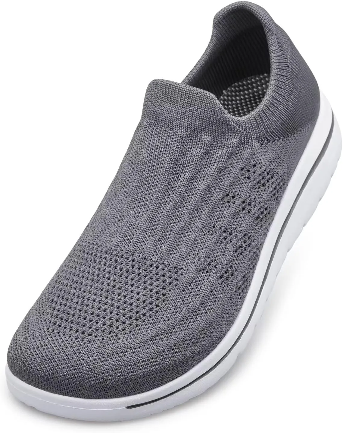 Wide Toe Shoes Men Barefoot Sock Sneakers Flat Mesh Pull-on Lightweight Breathable Casual Comfortable