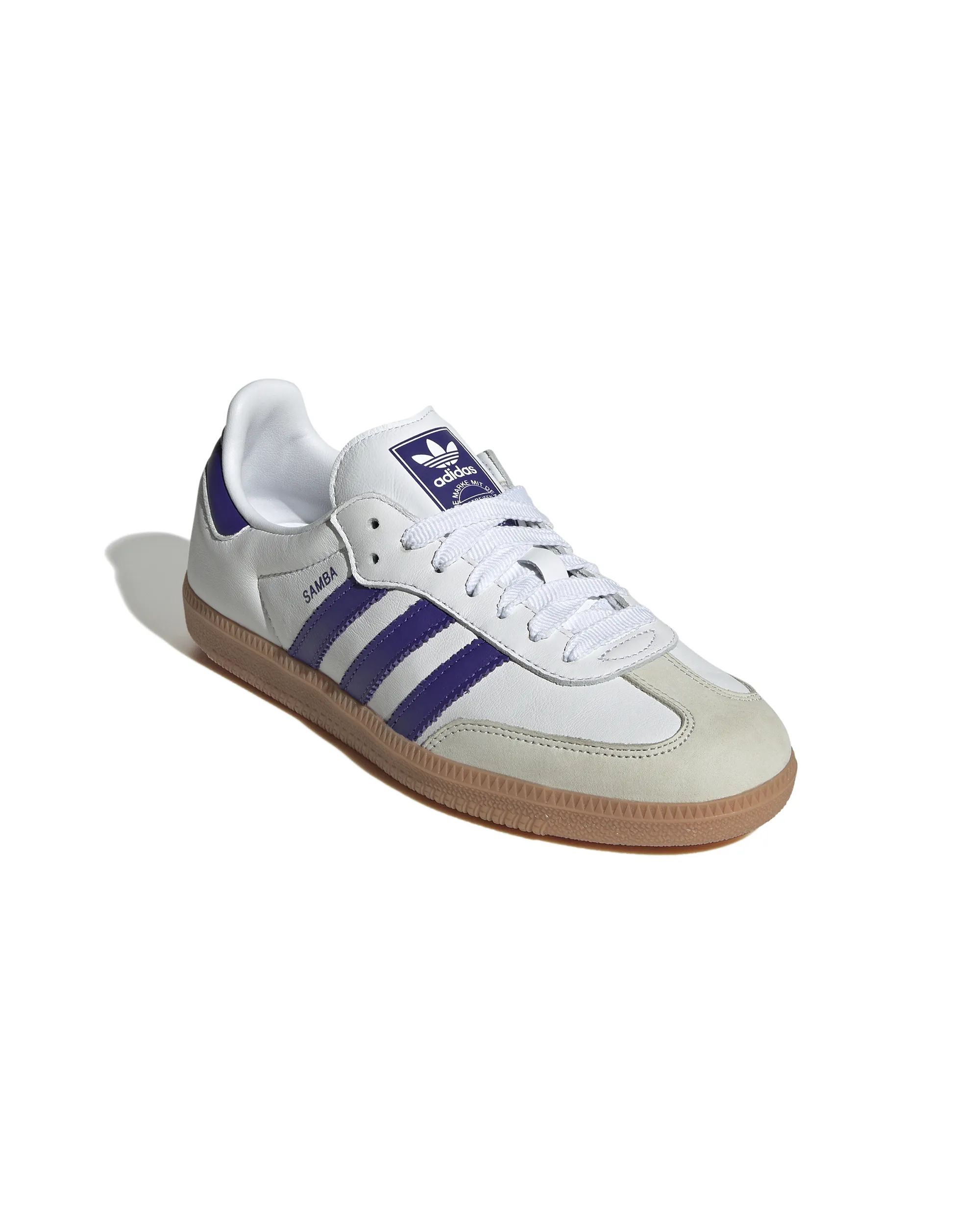 Womens Samba OG - White / Energy Ink / Halo Blue