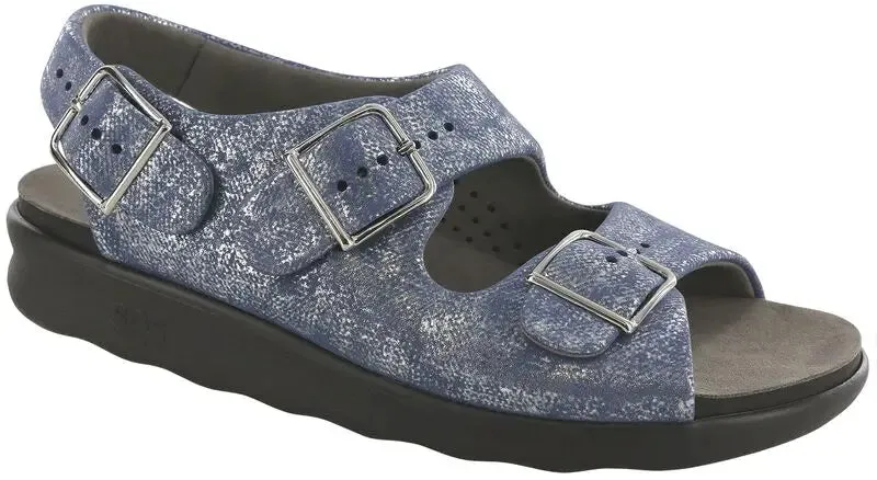 Women’s SAS Relaxed – Adjustable Leather Sandal with Soft Cushioning