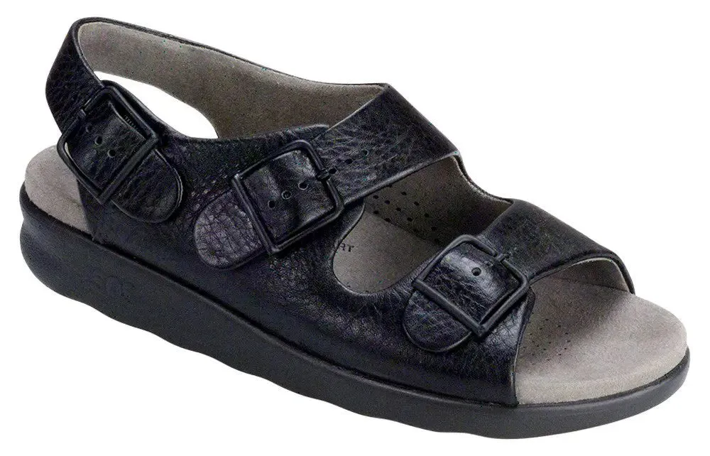 Women’s SAS Relaxed – Adjustable Leather Sandal with Soft Cushioning