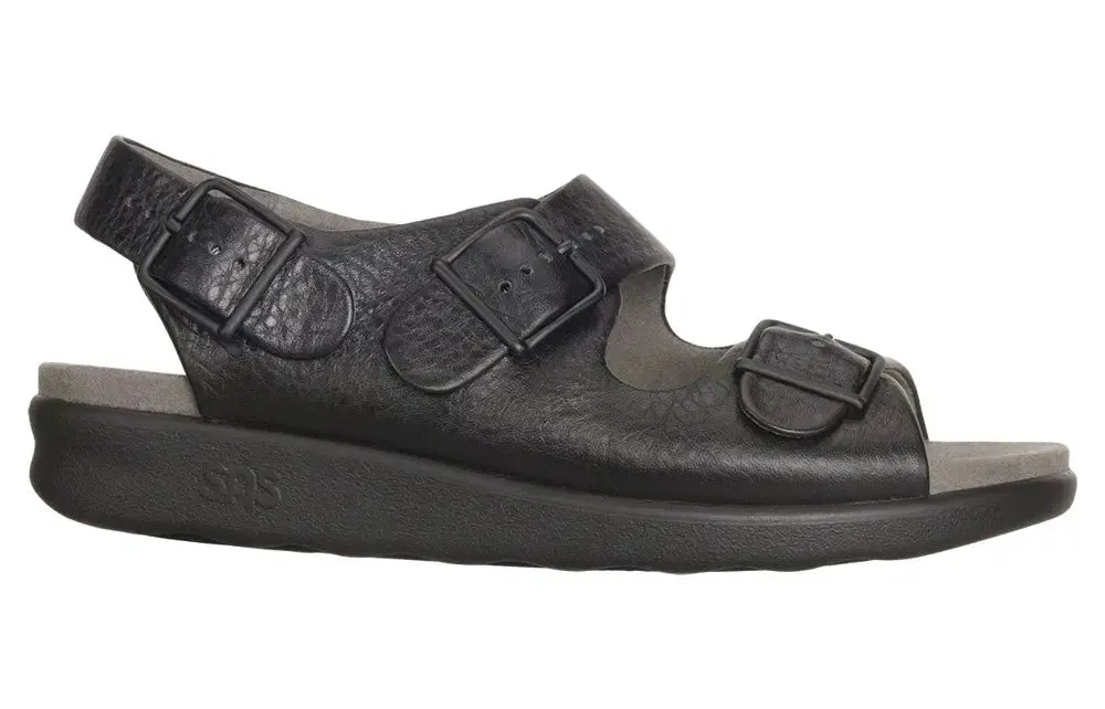 Women’s SAS Relaxed – Adjustable Leather Sandal with Soft Cushioning