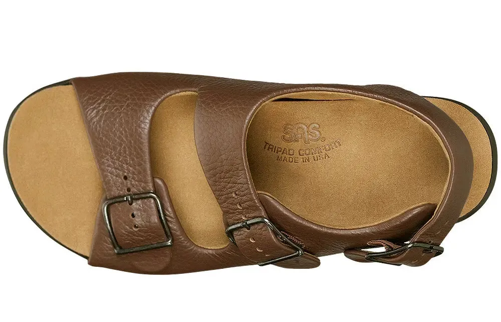 Women’s SAS Relaxed – Adjustable Leather Sandal with Soft Cushioning