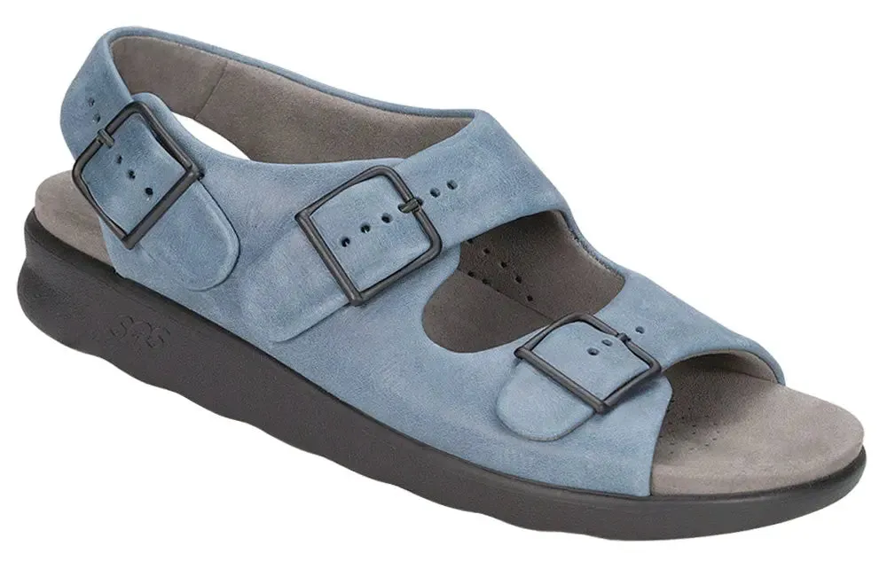 Women’s SAS Relaxed – Adjustable Leather Sandal with Soft Cushioning