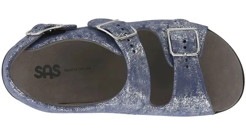 Women’s SAS Relaxed – Adjustable Leather Sandal with Soft Cushioning