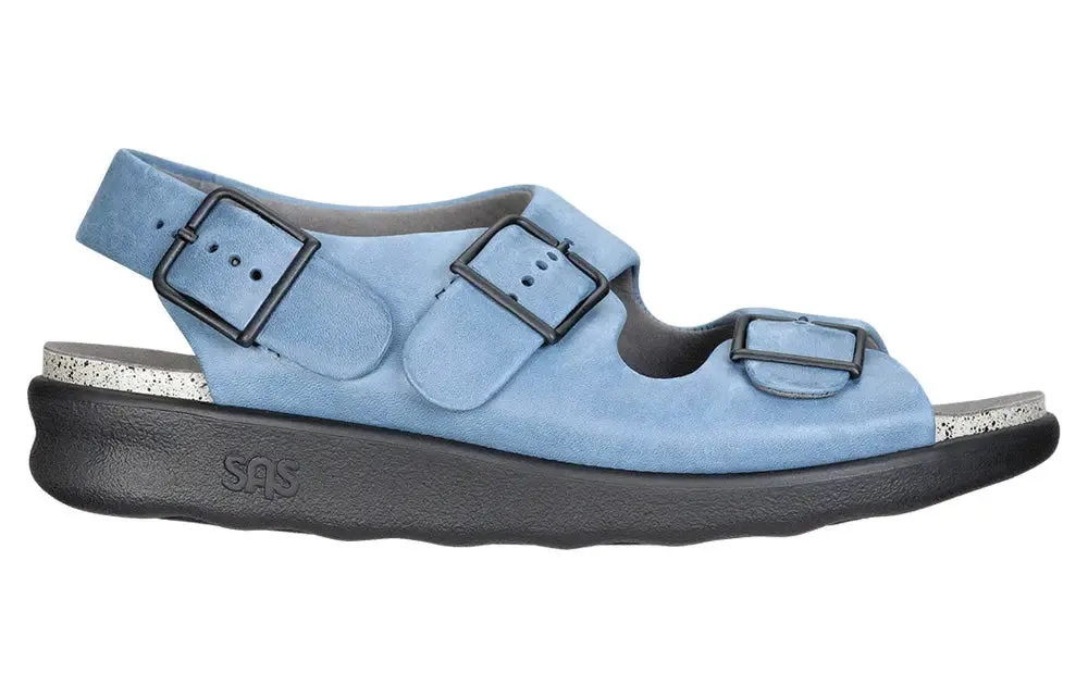Women’s SAS Relaxed – Adjustable Leather Sandal with Soft Cushioning