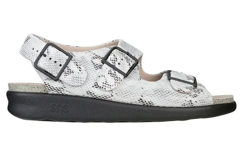 Women’s SAS Relaxed – Adjustable Leather Sandal with Soft Cushioning