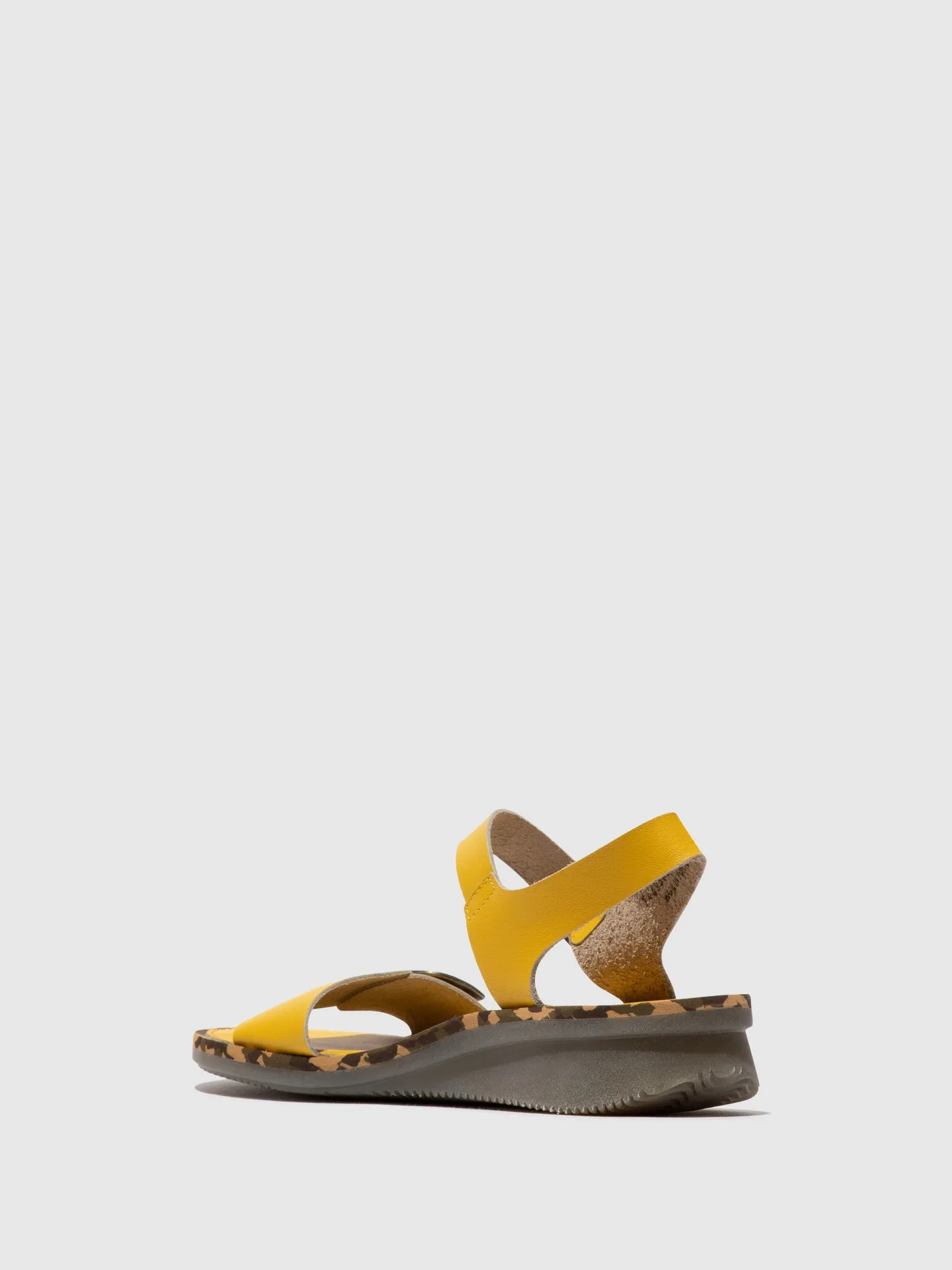 Yellow Sling-Back Sandals